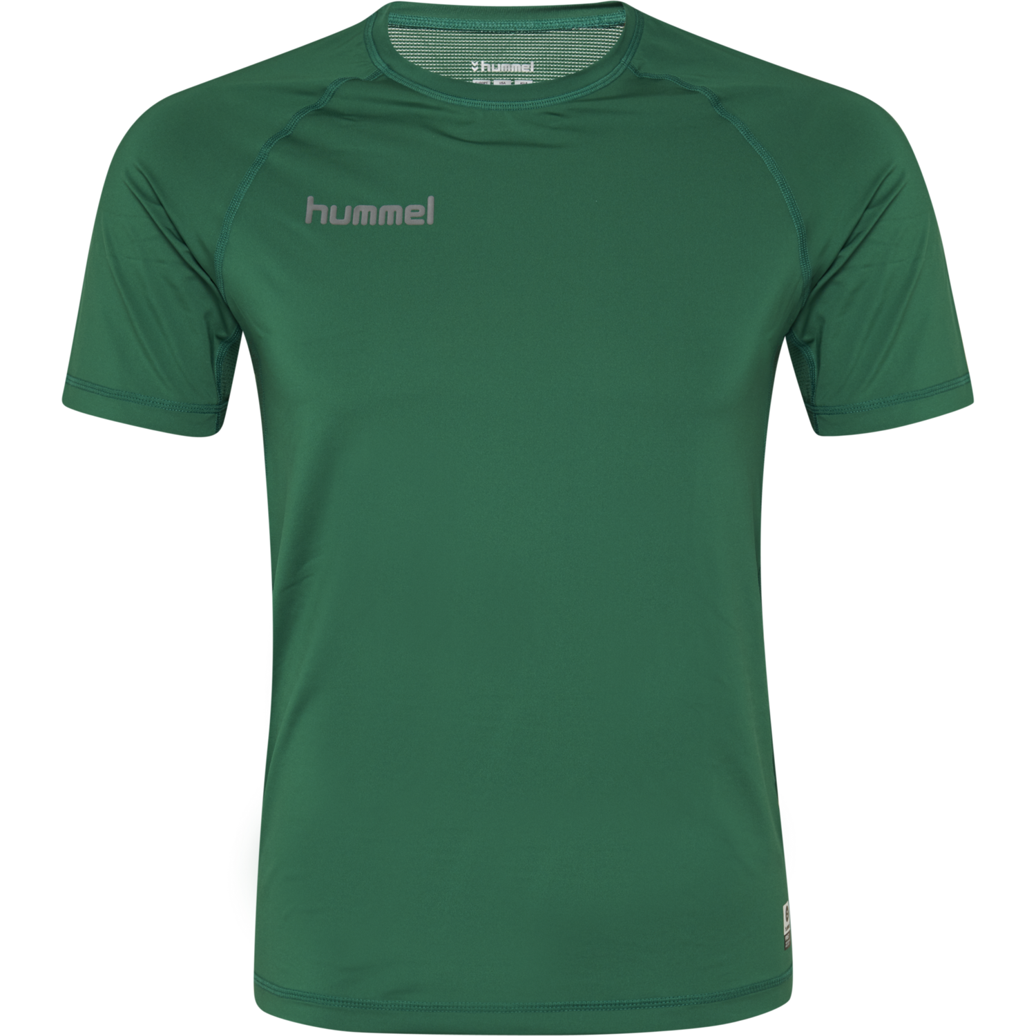 HUMMEL FIRST PERFORMANCE JERSEY S/S, EVERGREEN, packshot