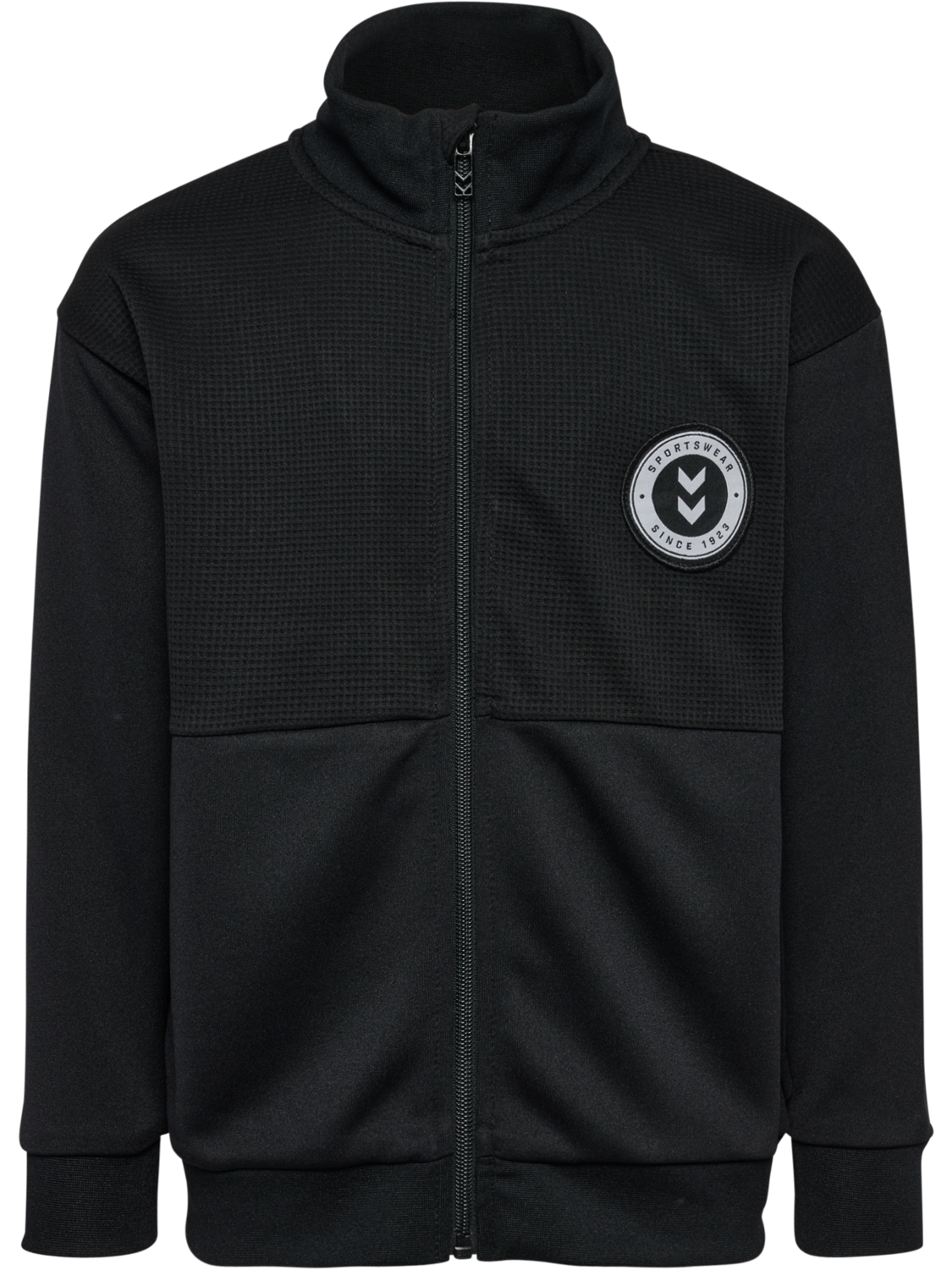 hmlODIN ZIP JACKET, BLACK, packshot