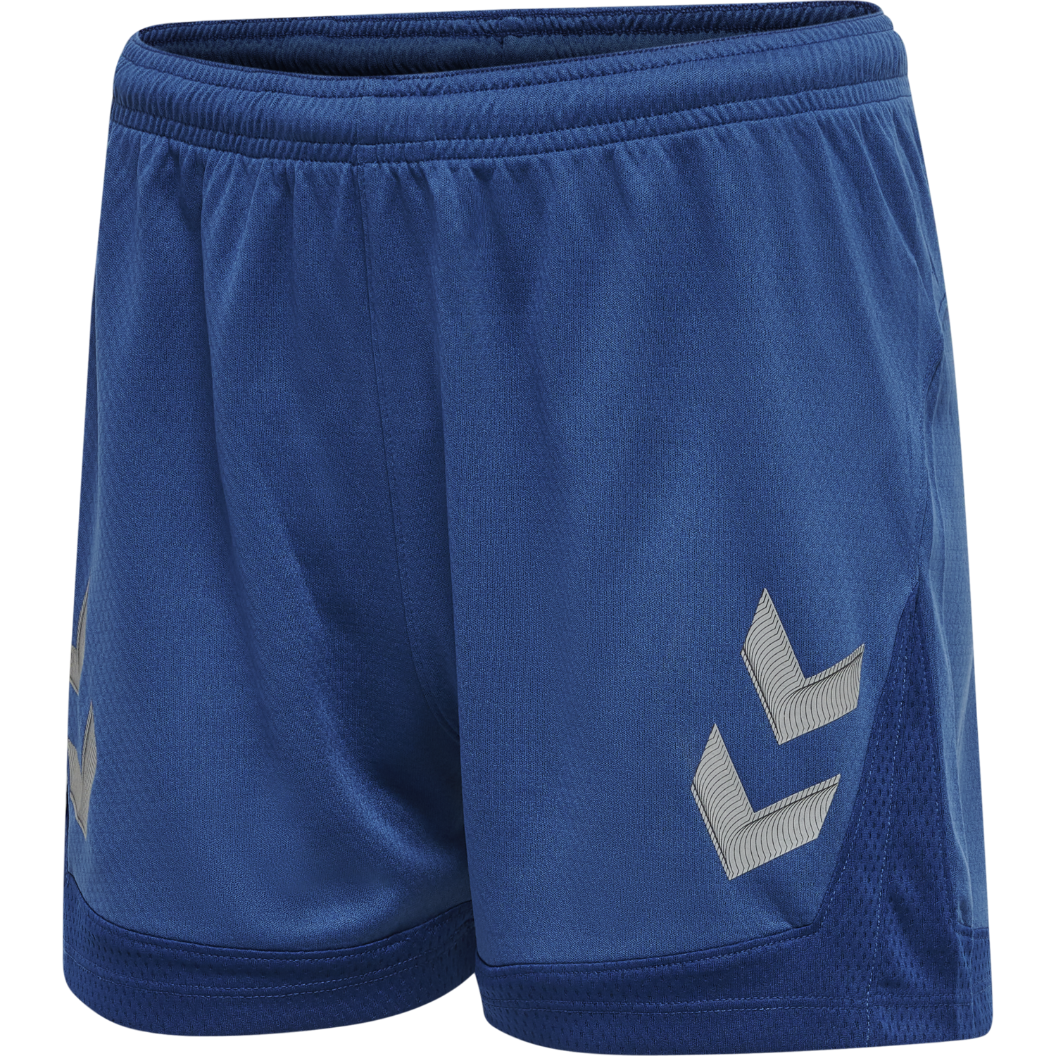 hmlLEAD WOMENS POLY SHORTS, TRUE BLUE, packshot