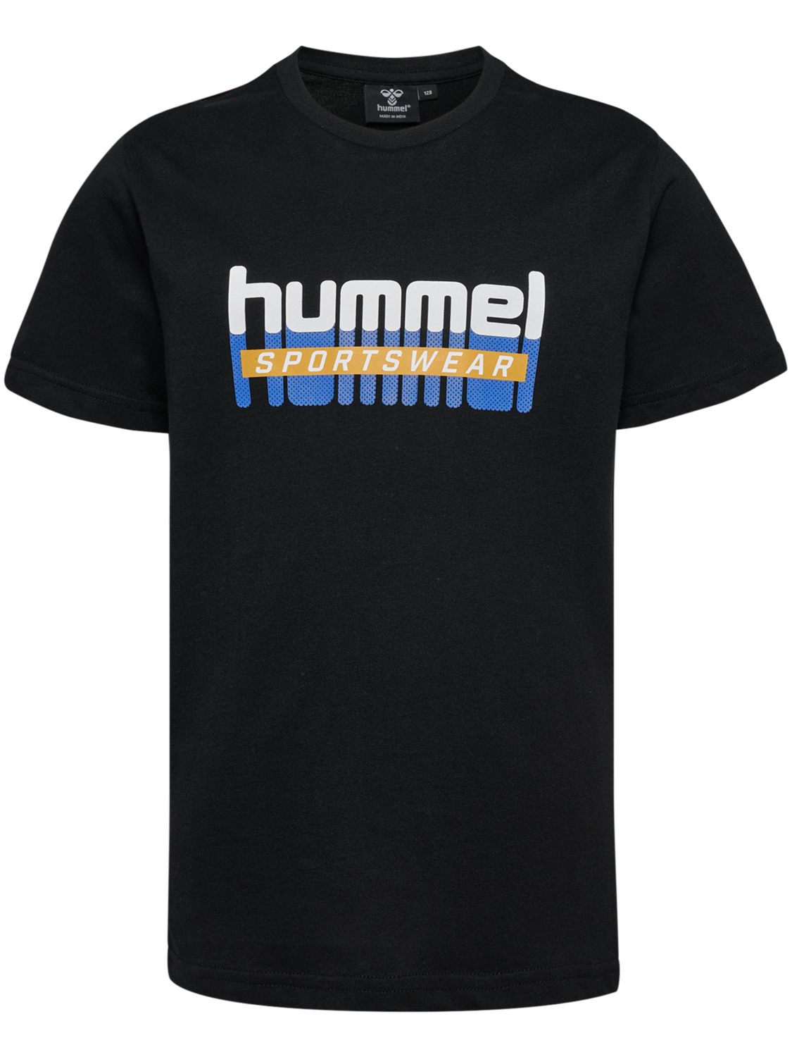 hmlTUKAS T-SHIRT S/S, BLACK, packshot