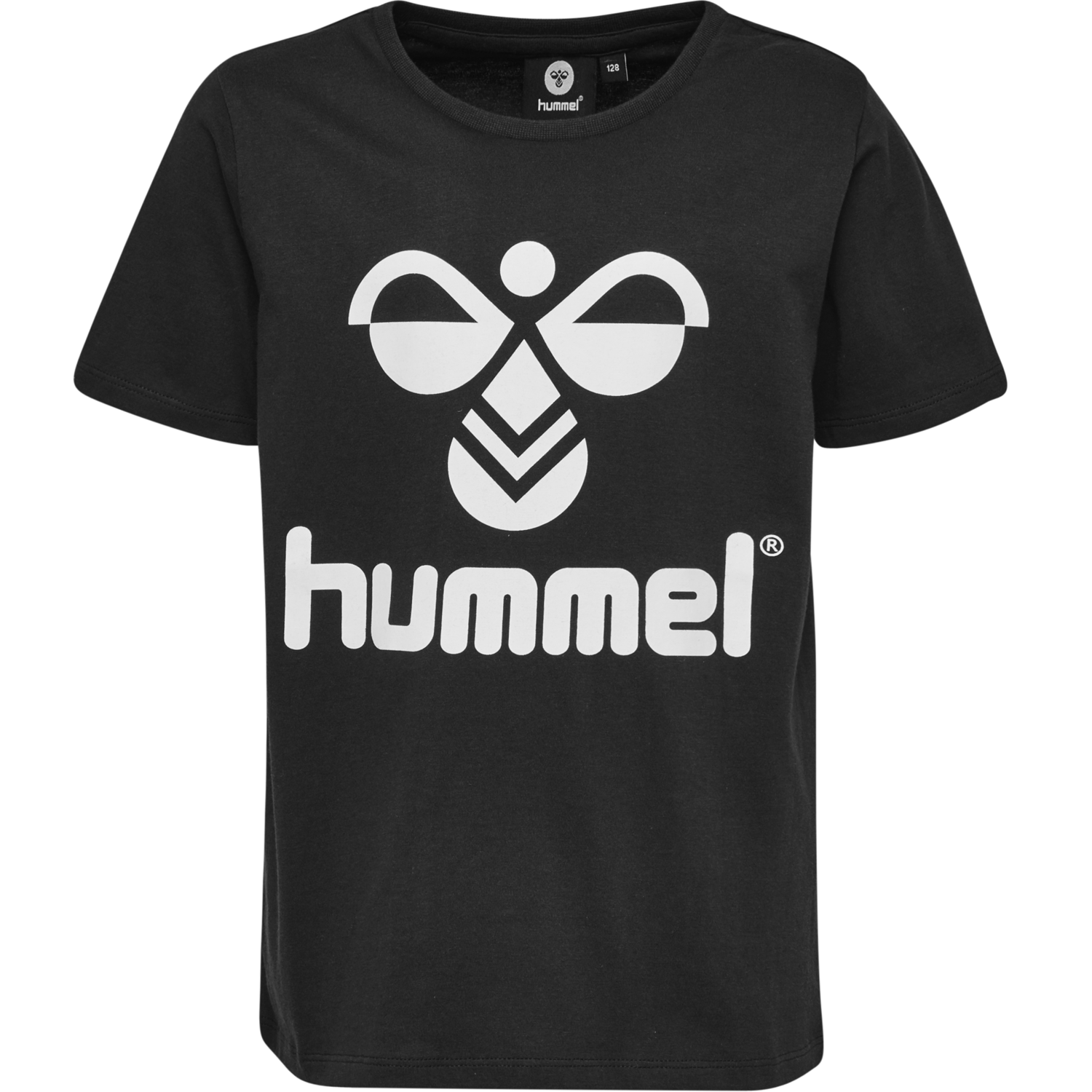 hmlTRES T-SHIRT S/S 2-PK, BLACK/MARSHMALLOW, packshot