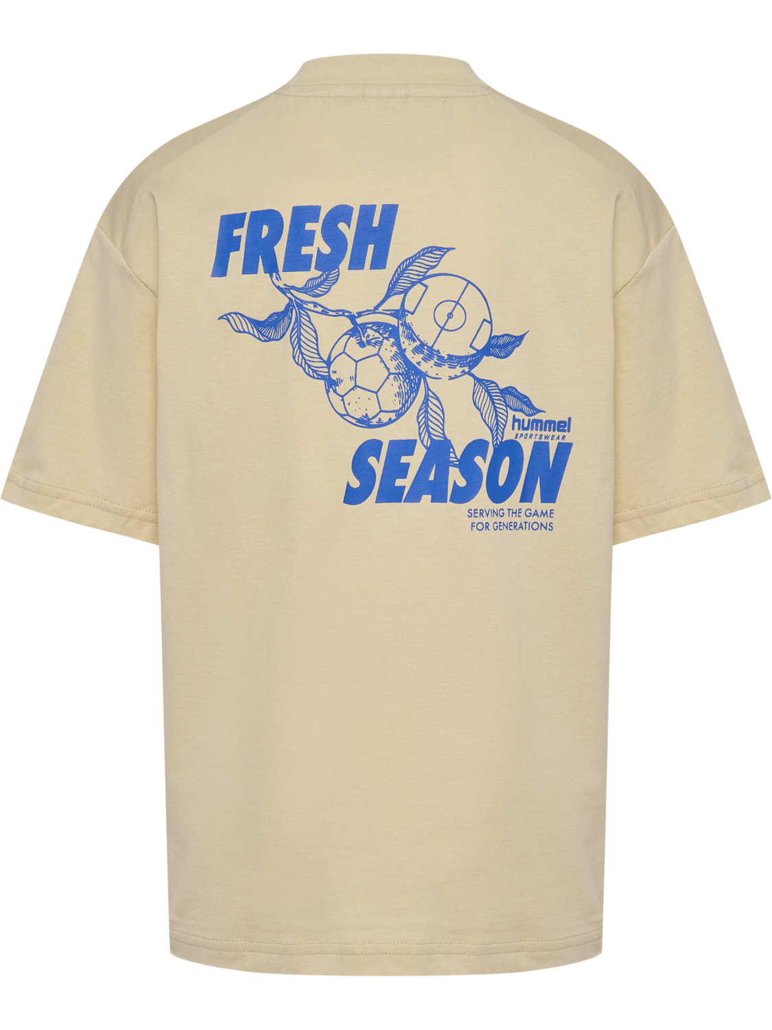 hmlJR LOOSE T-SHIRT S/S STADIUM, OVERCAST, packshot