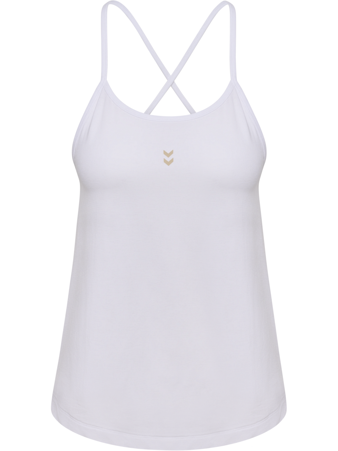hmlYOGA SOFT W STRAP TOP, WHITE, packshot