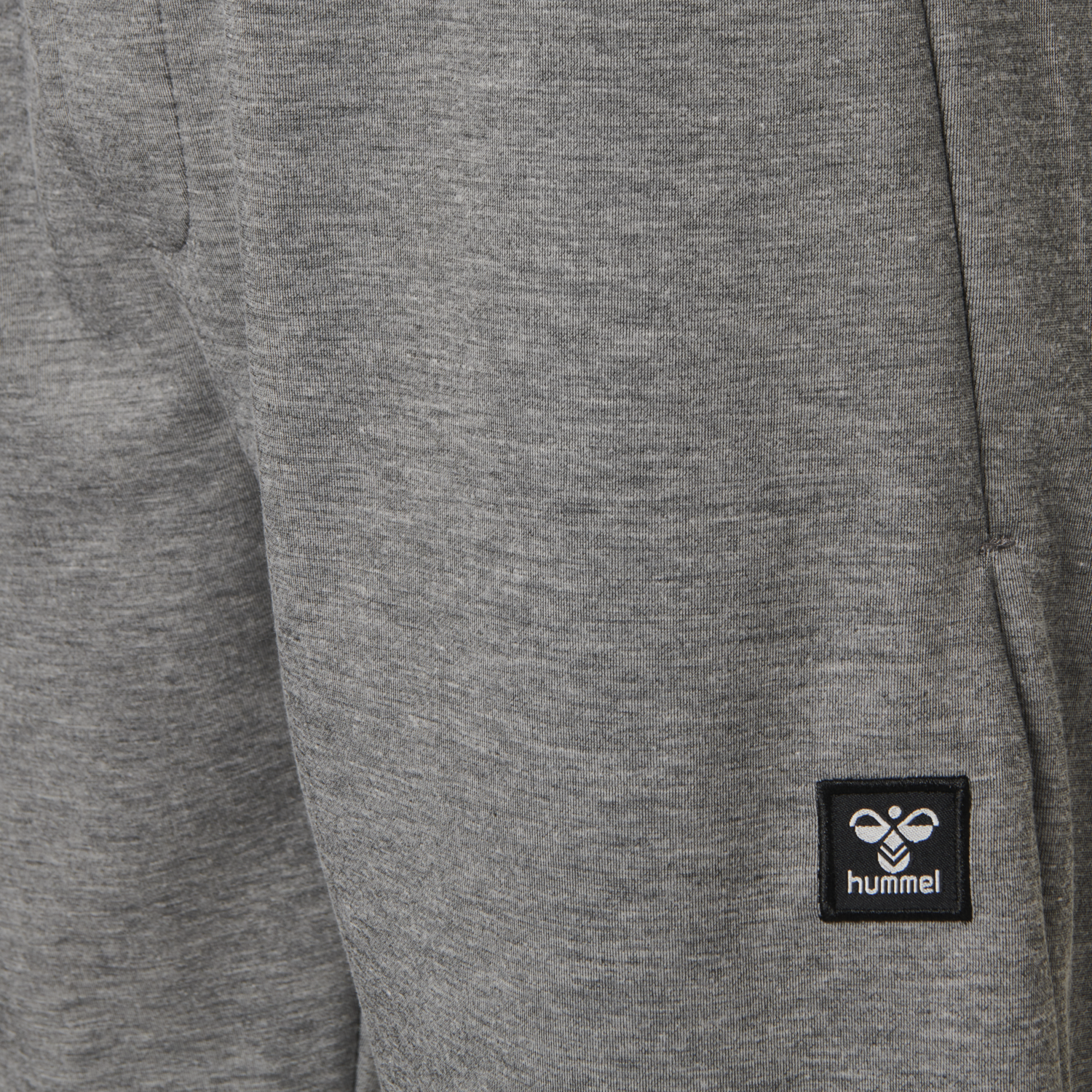 hmlTROPPER SHORTS, GREY MELANGE, packshot