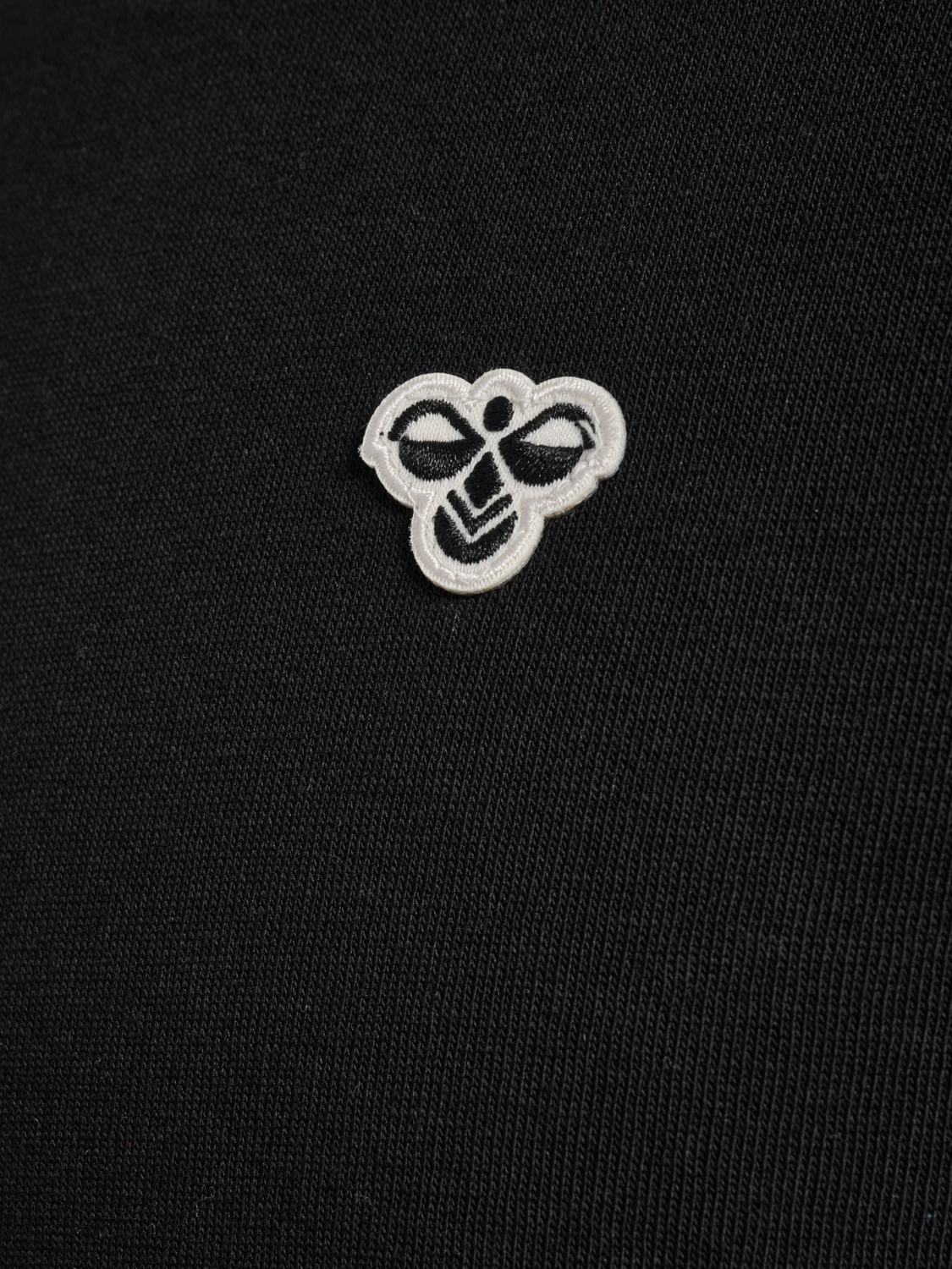 hmlLOOSE HOODIE BEE, BLACK, packshot