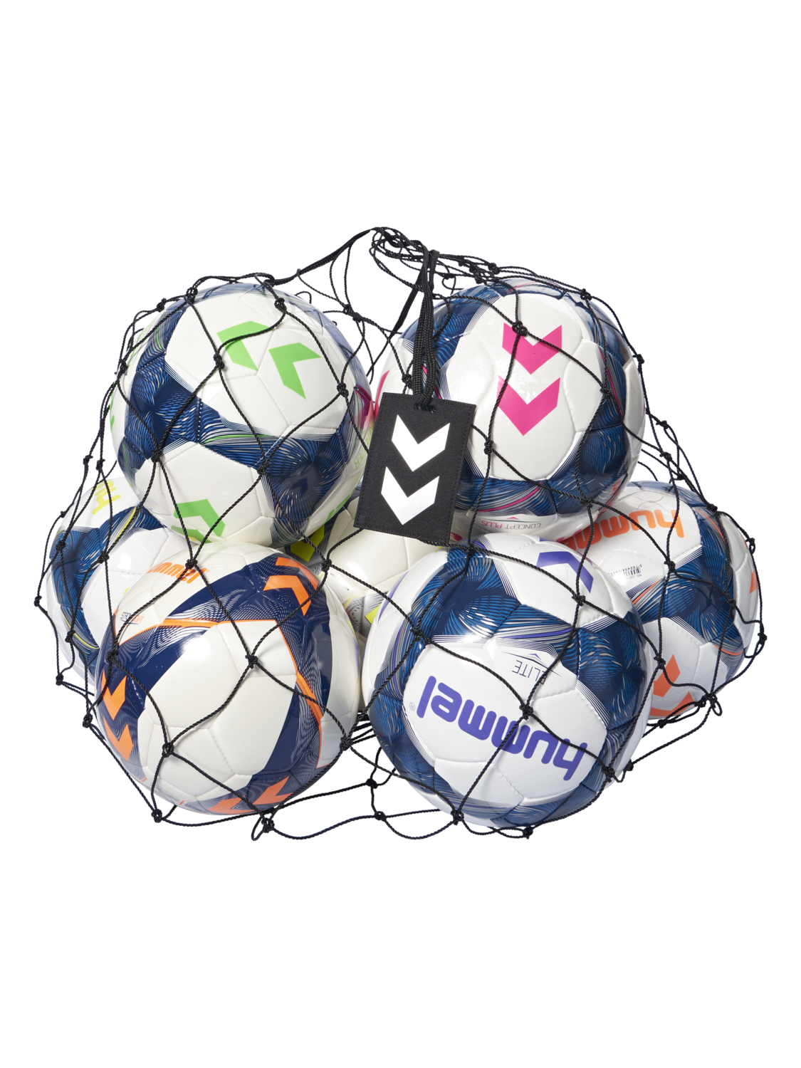 HUMMEL BALL NET, BLACK/SILVER, packshot