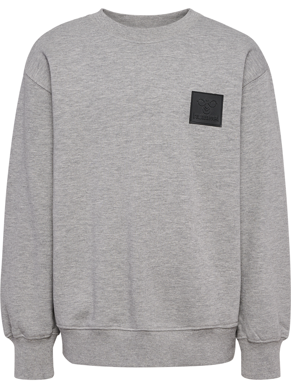 hmlCLEAN SWEATSHIRT, GREY MELANGE, packshot