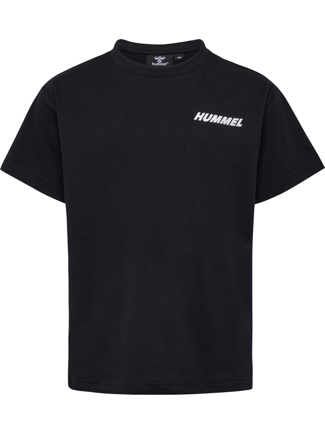 hmlCASPER T-SHIRT S/S, BLACK, packshot