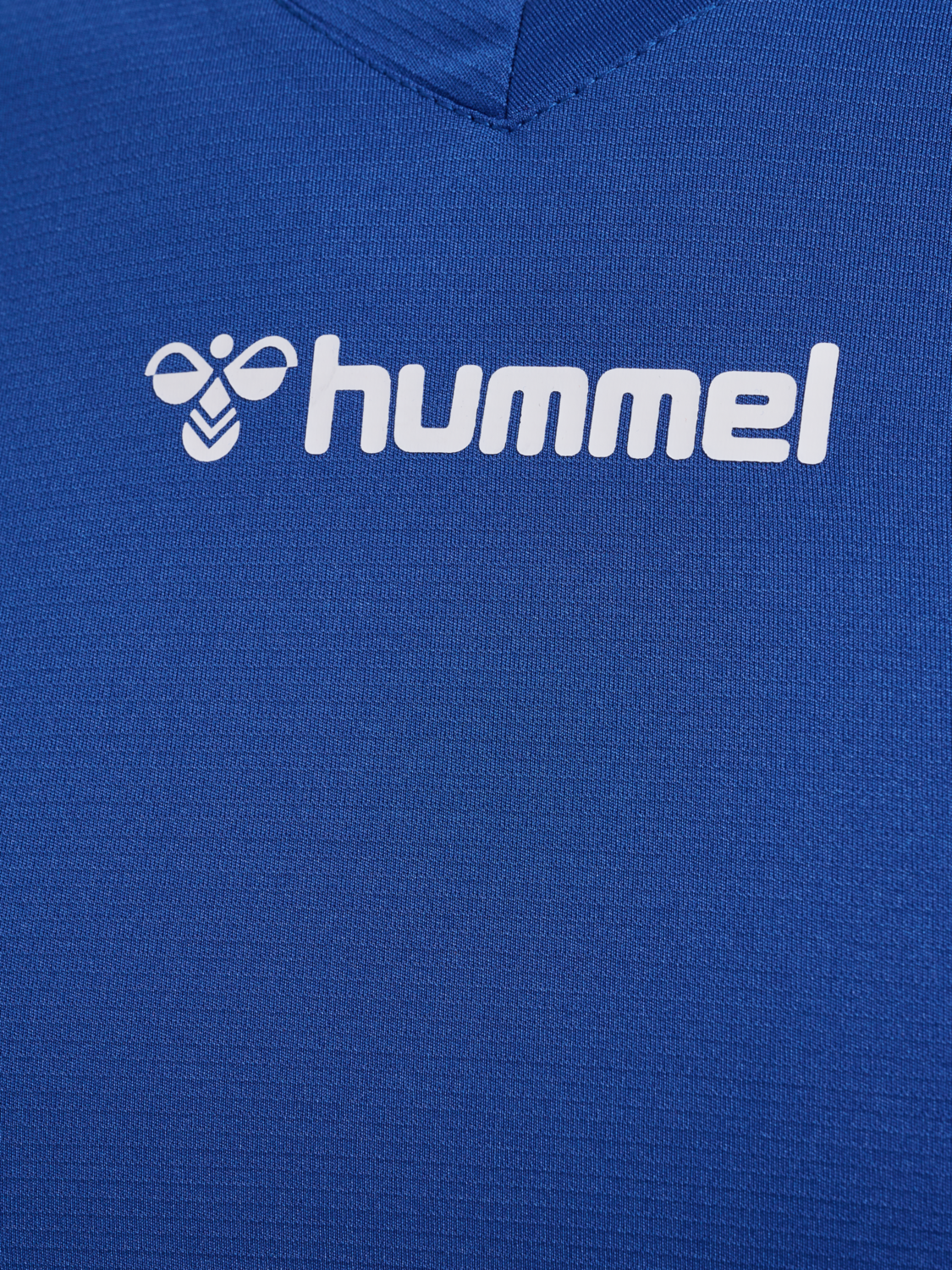 hmlBL ESSENTIAL TEE L/S, TRUE BLUE, packshot