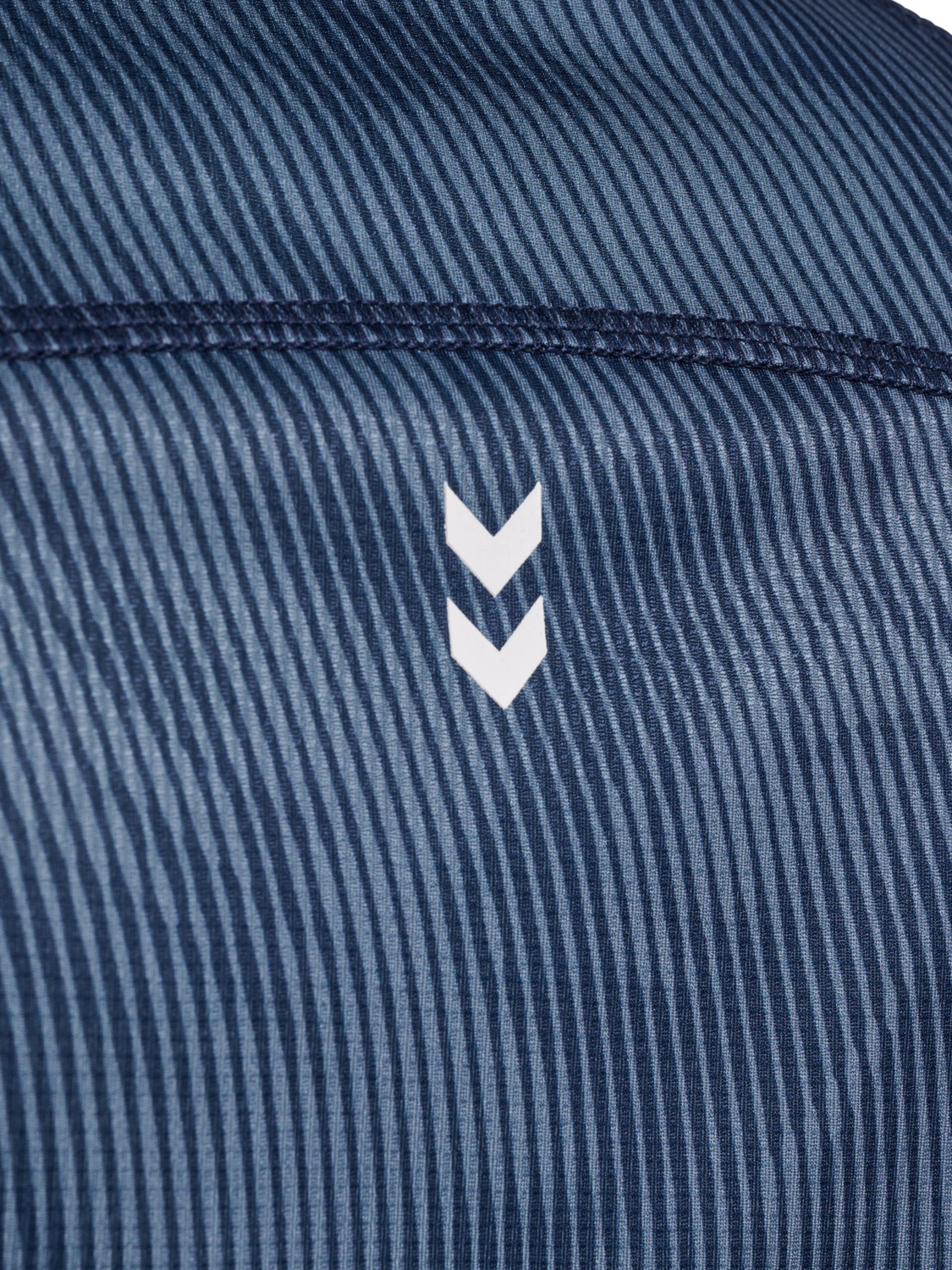 hmlPULSE AOP WORKOUT T-SHIRT S/S, BLUE MIRAGE/DRESS BLUE, packshot