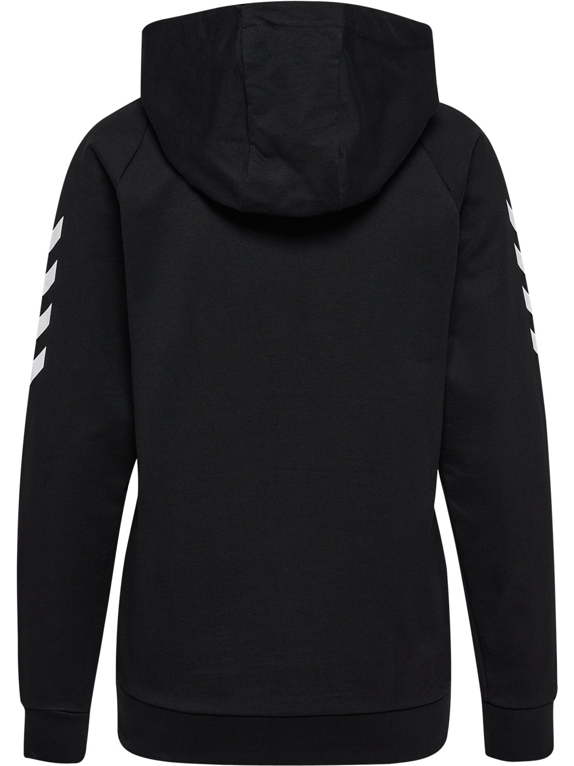 HUMMEL GO COTTON HOODIE WOMAN, BLACK, packshot