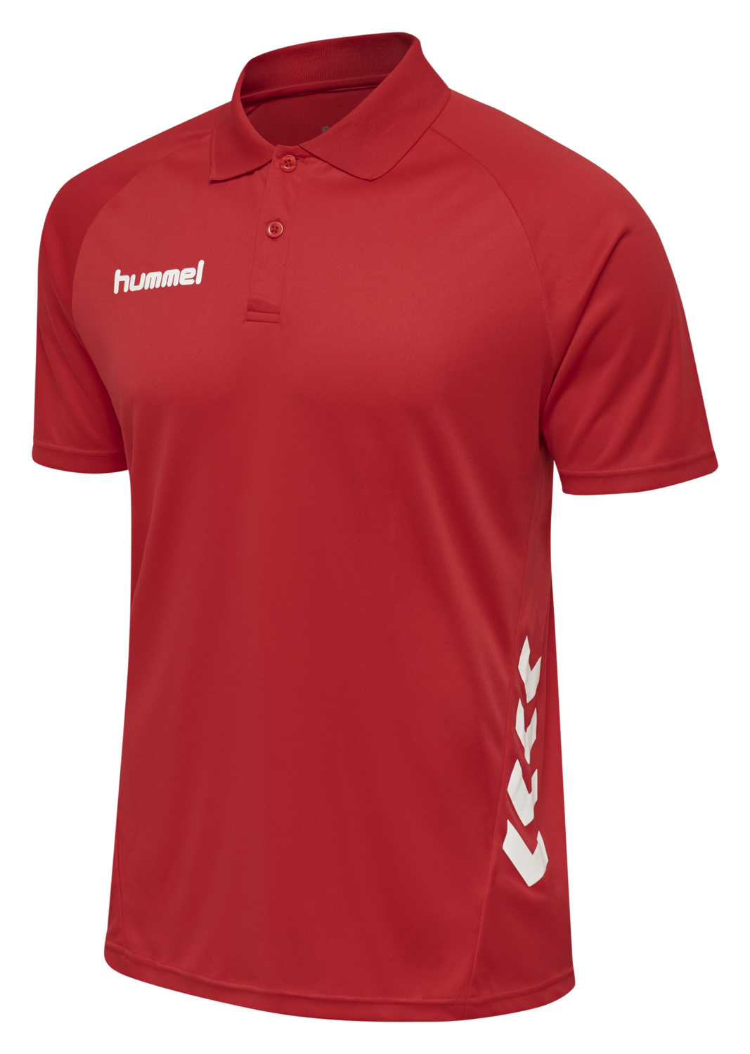 hmlPROMO POLO, TRUE RED, packshot