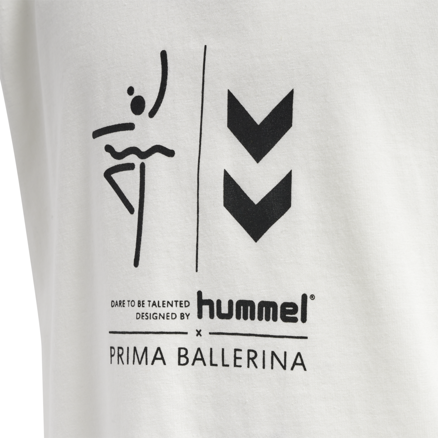 hmlPRIMA BEE T-SHIRT S/S, MARSHMALLOW, packshot