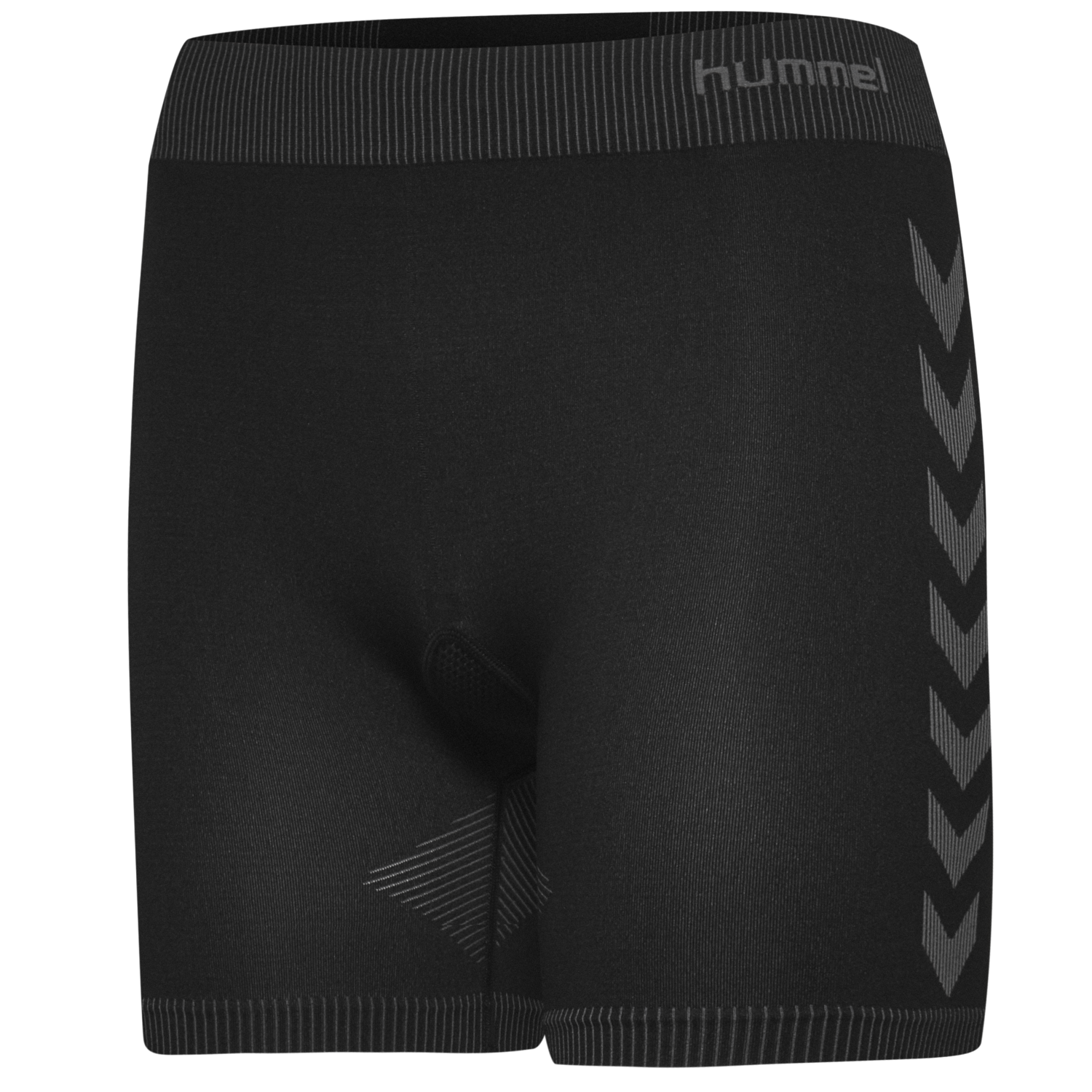 HUMMEL FIRST SEAMLESS SHORTTIGHTS W, BLACK, packshot