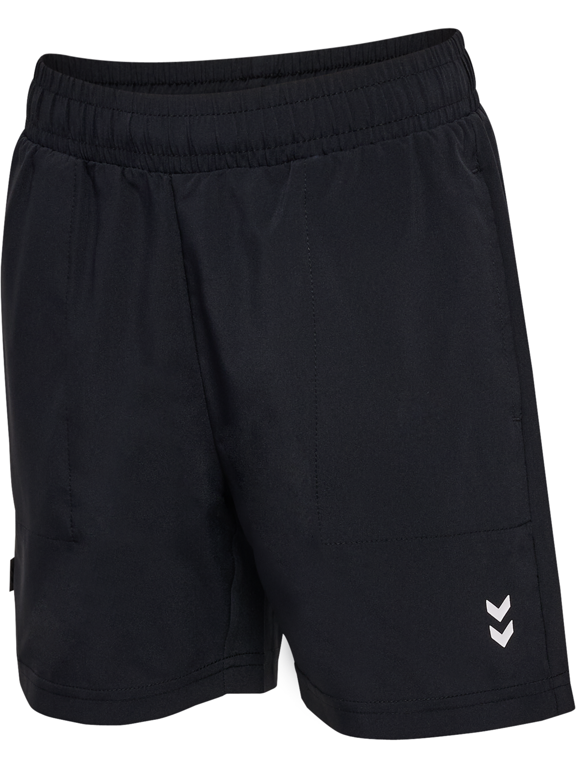 hmlJR PULSE WORKOUT SHORTS, BLACK, packshot