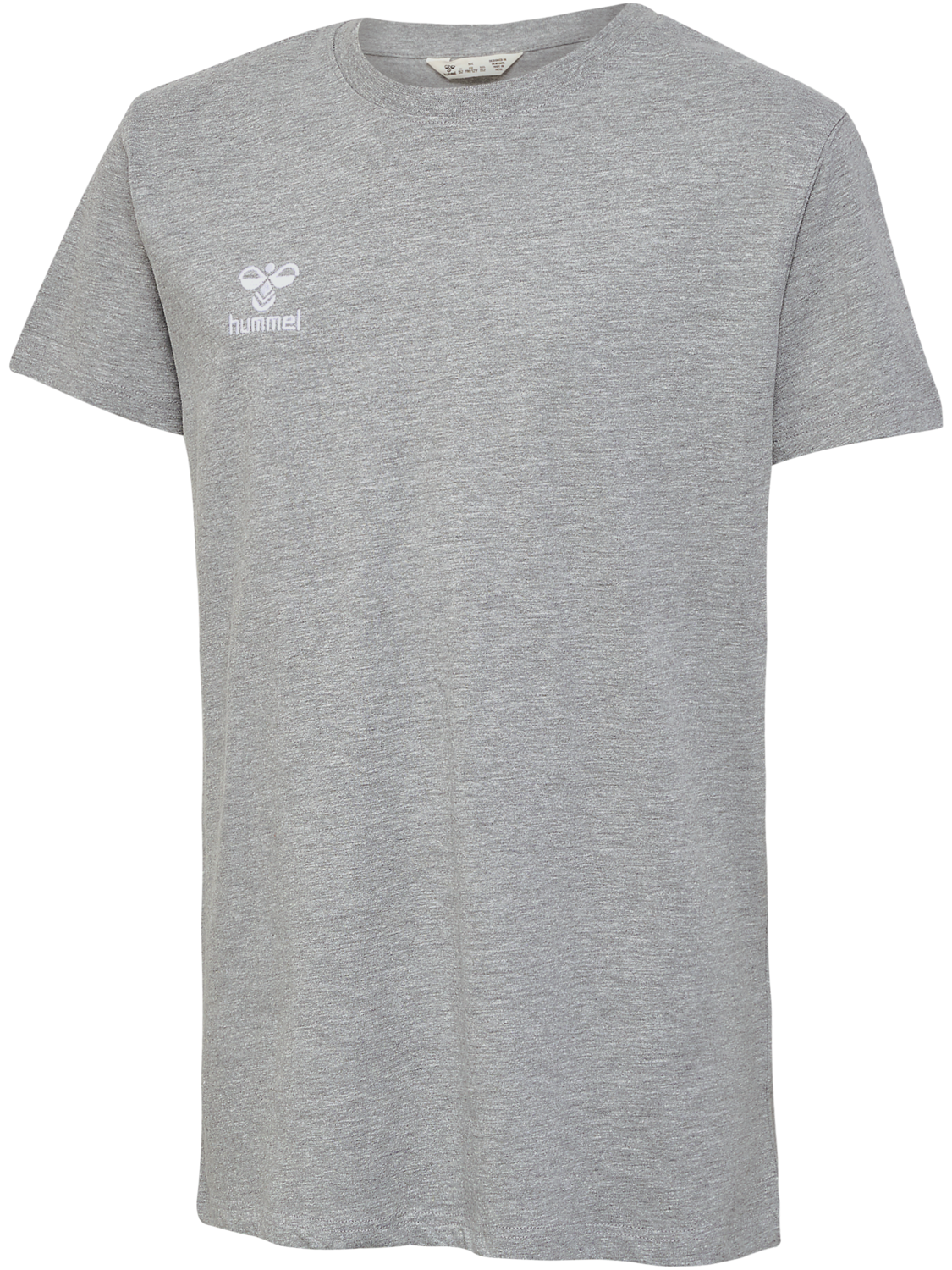 hmlGO 2.0 T-SHIRT S/S KIDS, GREY MELANGE, packshot