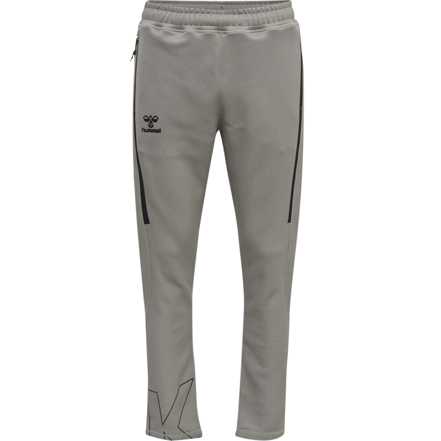 hmlCIMA XK PANTS, GREY MELANGE, packshot