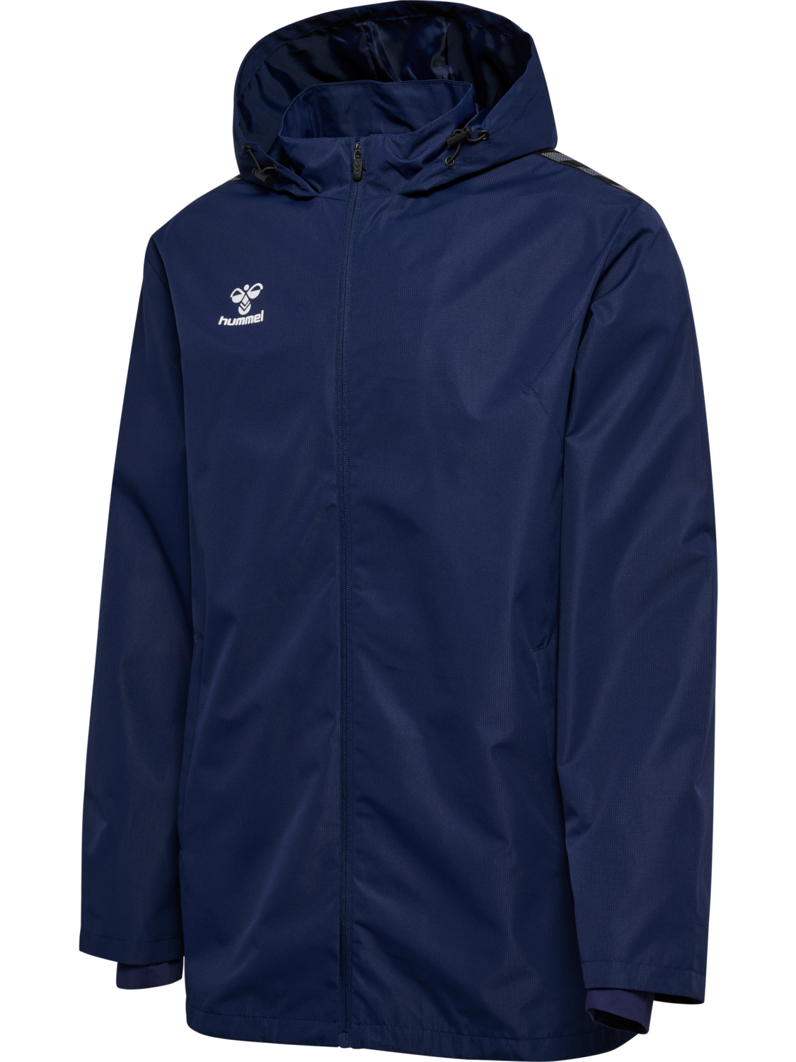 hmlAUTHENTIC ALL WEATHER JACKET, MARINE, packshot