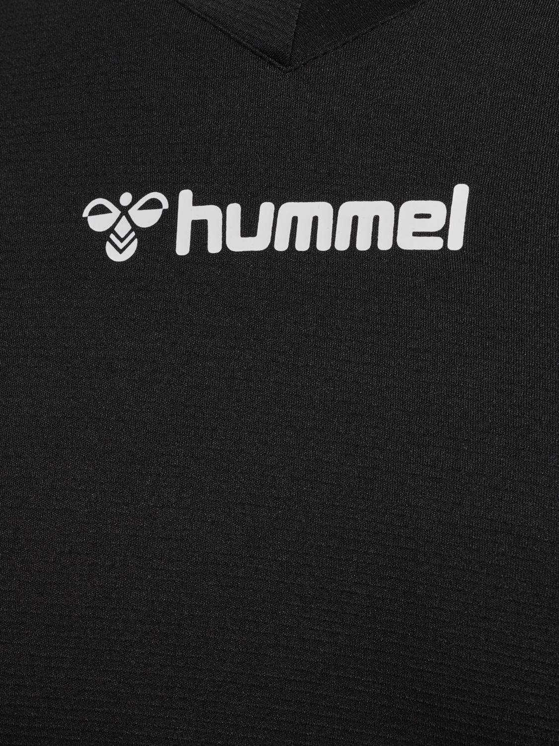 hmlBL ESSENTIAL TEE L/S, BLACK, packshot