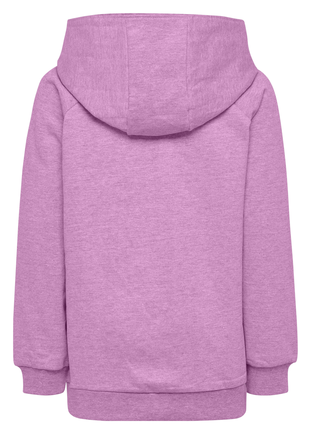 HUMMEL GO KIDS COTTON LOGO HOODIE, ORCHID, packshot