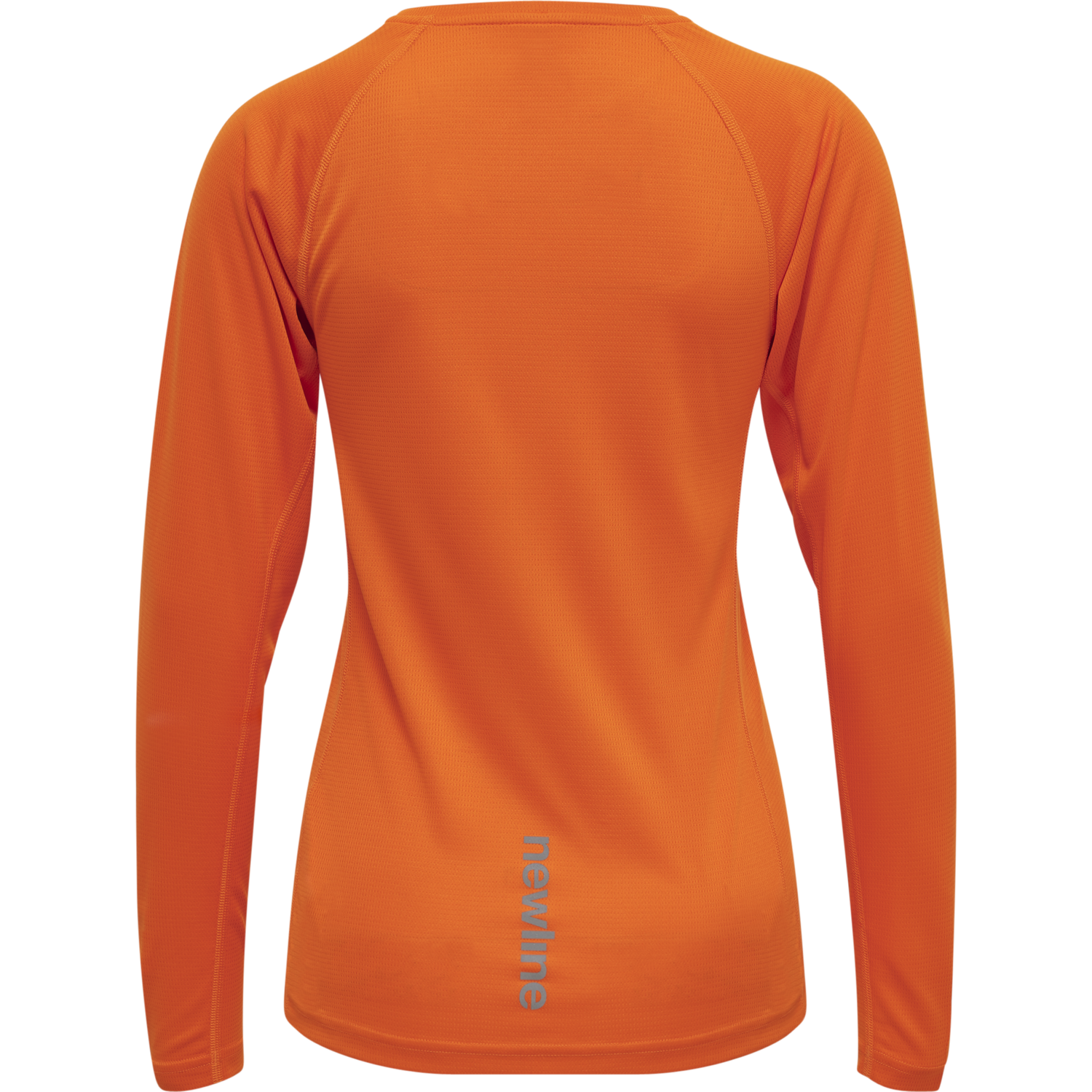 WOMEN CORE RUNNING T-SHIRT L/S, ORANGE TIGER, packshot