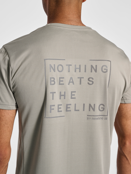 nwlHOUSTON T-SHIRT S/S MEN, MOON MIST, model