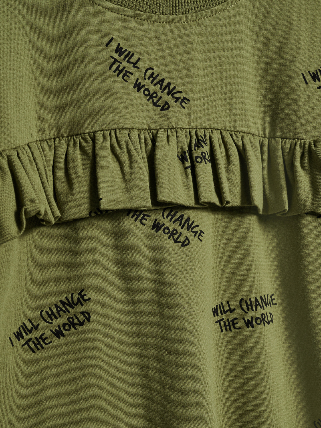 stsMOLLY T-SHIRT S/S, OLIVE BRANCH, packshot