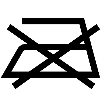 M&aring; ikke stryges